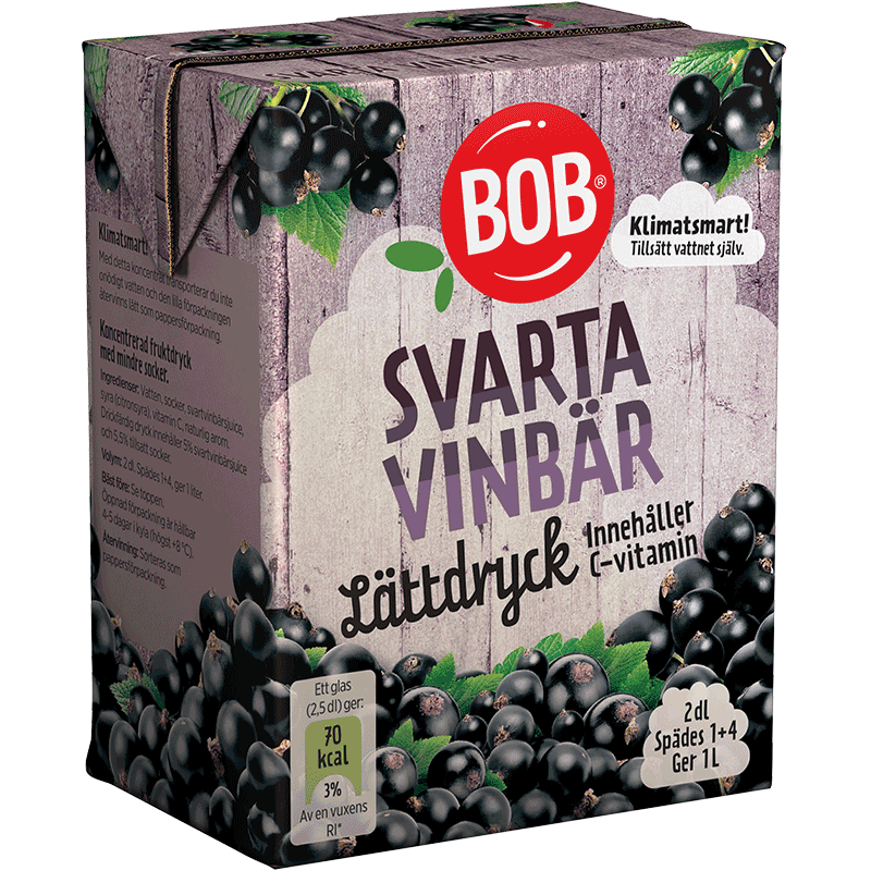 Lättdryck Svart Vinbär