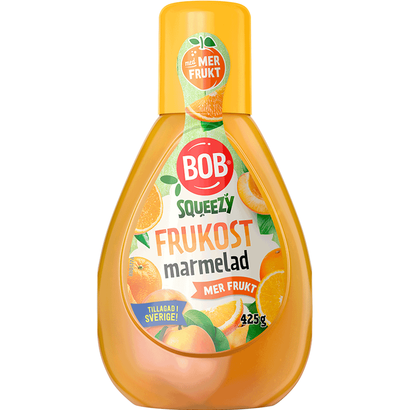 BOB Squeezy Frukostmarmelad 425 g