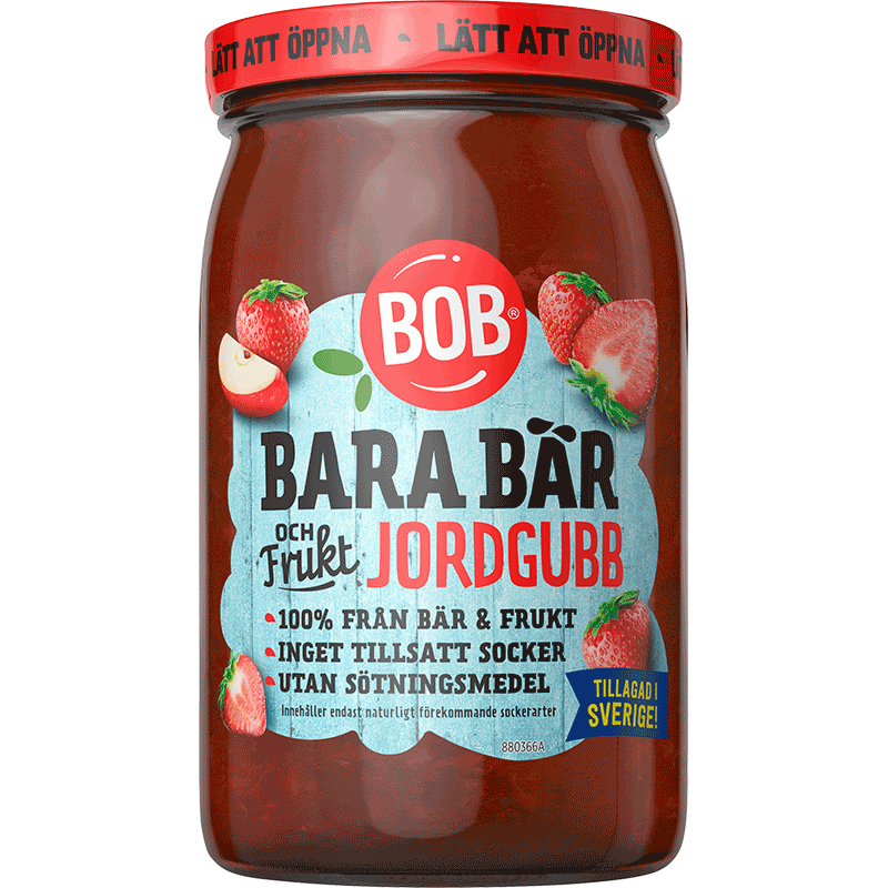 BOB Bara Bär & Frukt Jordgubb